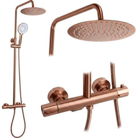 Rea Conjunto De Ducha  Drop Brush Copper (1/5)