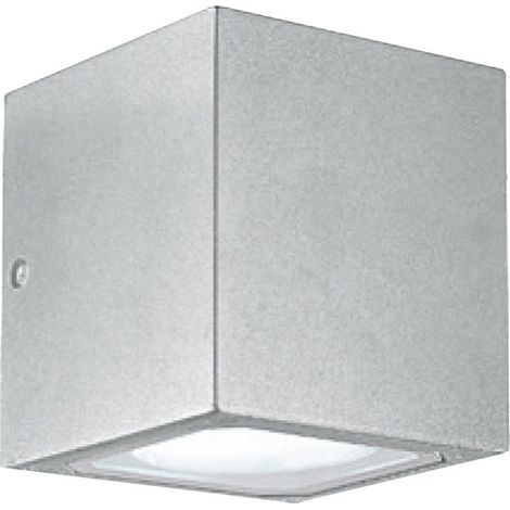 Applique gea led apo ges171 led ip54 gx53 lampada parete moderna biemissione esterno