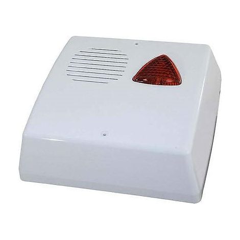 Venitem sirena lampeggiante 12V anti schiuma bianca/arancio TRIADE LS - 20.204.317