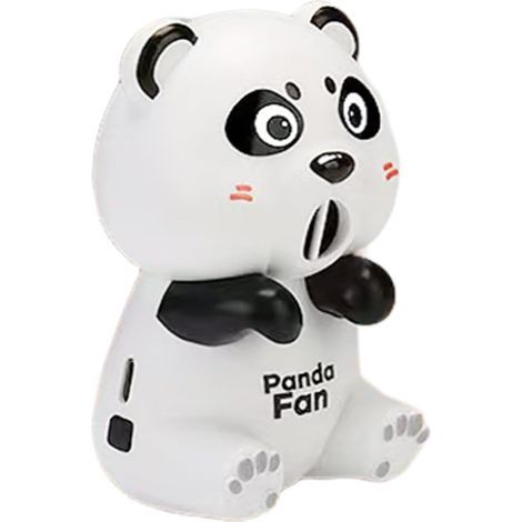 Mini refroidisseur portable en forme d'animal, ventilateur personnel à clipser avec trois vitesses, appareil de refroidissement rechargeable par USB, protection compacte de la température des repas (1/5)