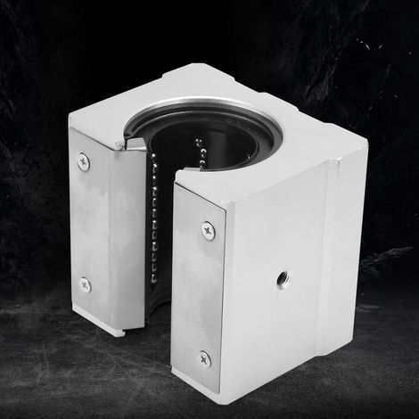 SBR50UU 50 mm Palier linéaire bloc coulissant aluminium de type ouvert (1/5)