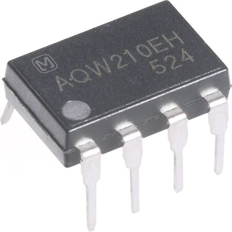 Panasonic AQW212EH Relais PhotoMOS 1 pc(s) 2 NO (T) 60 V/DC, 60 V/AC 500 mA Nombre de pôles: 8 S71668 (1/2)