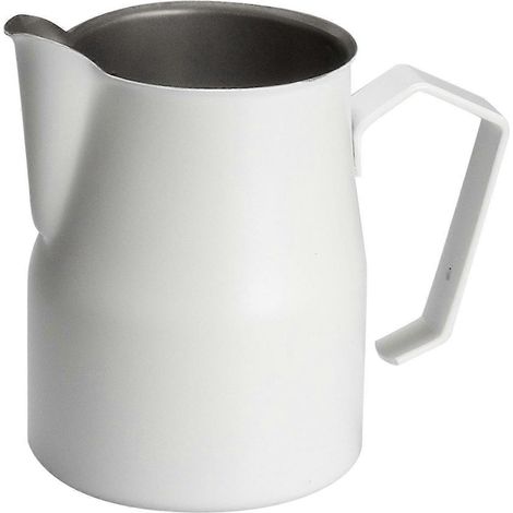 2024 DWW-Motta Europa Pot à lait, revêtement antiadhésif professionnel (500 ml, blanc) (1/5)