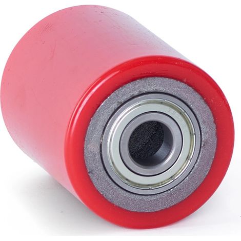 Rouleau de palette - MESO - PU - 80x100 - 700kg - Alésage 20mm