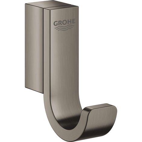 Grohe Selection - Bademantelhaken, Hard Graphite gebürstet 41039AL0 (1/3)