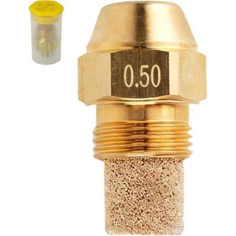 Gicleur fioul 0,50 à 60° type S 030F6908, pour brûleurs à fioul, Conception robuste et fiable, Performance optimale, Compat (1/4)