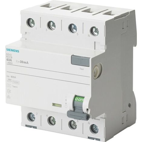 Interruptor Siemens fi-schutz typ a 40 4 30mA