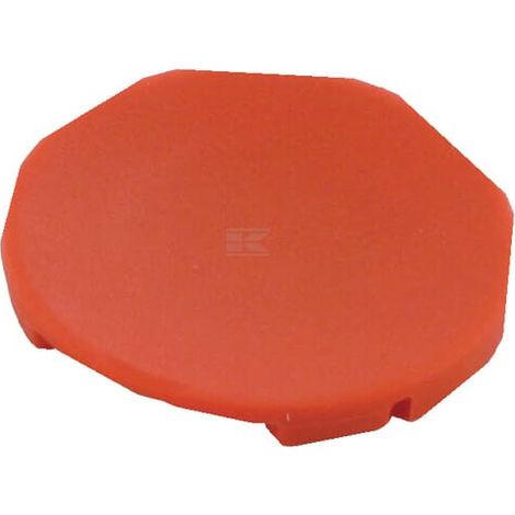 Placca pulsante rossa per pulsante EATON M22XDR (1/2)