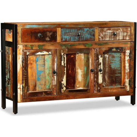 Maison Exclusive - Credenza in Legno Massello di Recupero 120x35x76 cm