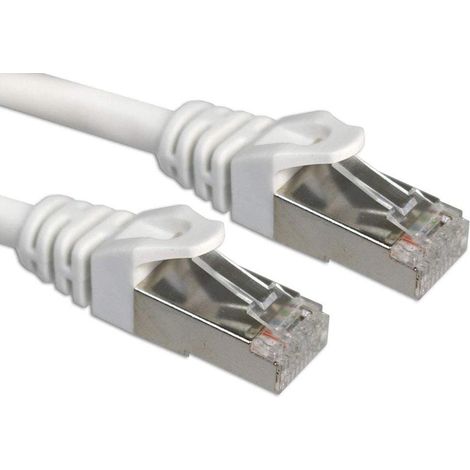 Cavo Rete LAN ethernet RJ45 Cat categoria 7e utp prolunga 20 Metri cablato Collegamento (1/2)