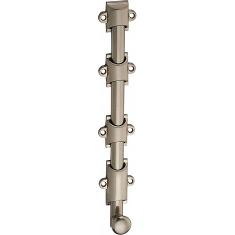 THIRARD - Verrou à plaquer pour fenêtre, à coulisse, 250mm, nickel satin - THIRARD