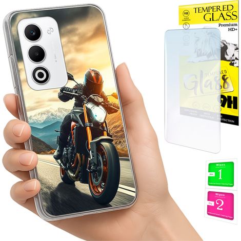 Funda para Oppo A5 5G Photo, cubierta trasera + cristal 9H (1/5)