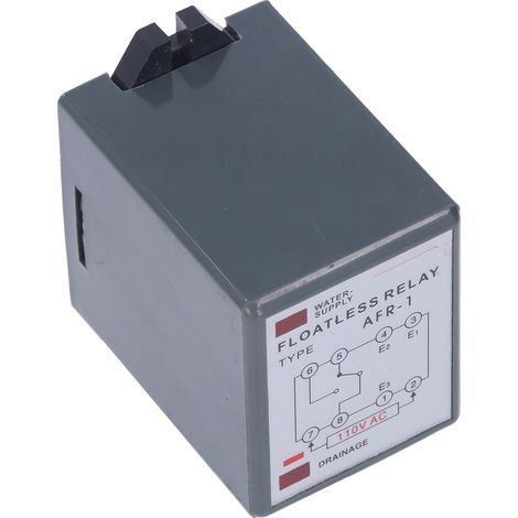 Régulateur de niveau liquide relais sans flotteur capacité contact élevée commutateur niveau eau 110V AC AFR-1 (1/5)