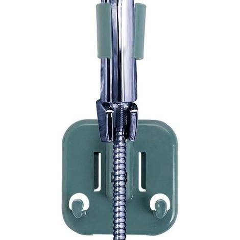Support de pommeau de douche flexible et étanche - Marque - Modèle - ABS - Chromé - 1/2" (1/4)