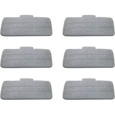 Ensemble de 6 pièces pour balais à franges Deerma TB900 et Mijia avec vaporisateur d'eau, tête de nettoyage rotative à 360° et tissu en fibre de carbone et bois.