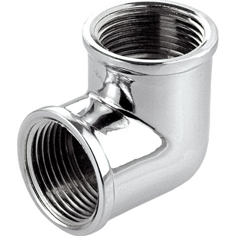 1/2" Fil Raccord Tuyau Coude Femelle x Femelle Raccords Vissés (1/2)