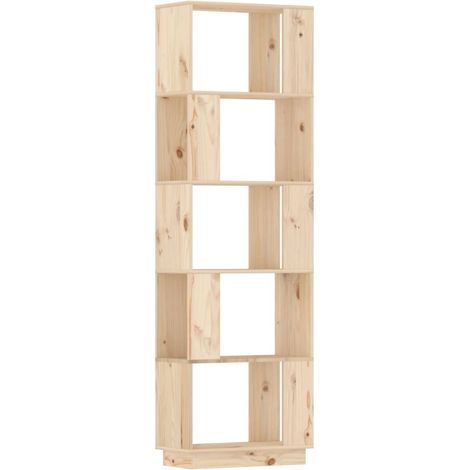 Maison Exclusive - Libreria/Divisorio 51x25x163,5 cm Legno Massello di Pino