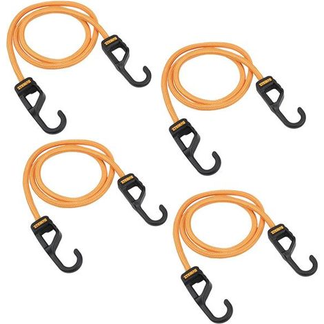 DEWALT Cargo DXBC300484EU Bungee Cord 121cm (48in) 4 Piece DWC300484EU