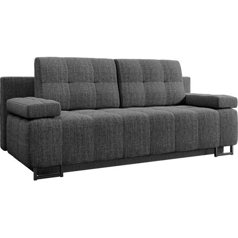 Sofá cama Columbus 151, Lux 06, Almacenaje, 0, 90x200x90cm, Muebles ya montados