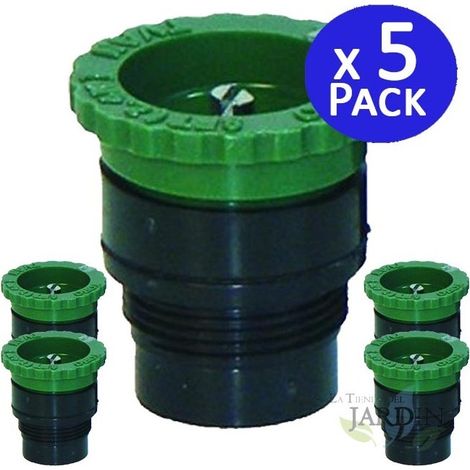 Set di 5 Ugello Toro T-VAN8 per diffusori di irrigazione da 2,4 m, ugello con filettatura maschio, angolo regolabile