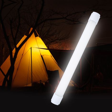 Lampe de tente LED étanche rechargeable par USB, lampe SOS d'extérieur, batterie externe avec aimant Q34S (1/5)