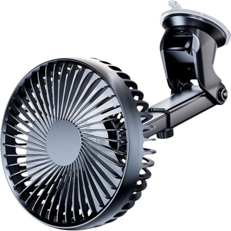 Ventilateur portable pour voiture avec ventouse puissante (1/5)