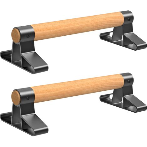 Poignées de Pompes, Barres de Parallettes Pressup Pushup Support de équipement de Gym pour L-Sit/Dip Bar/Équipement de Musculation/Entraînement Exercice de Fitness (1/5)