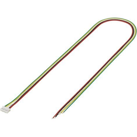 Cordon fil à carte assemblé TRU COMPONENTS 1244001 Nbr total de pôles 5 Pas: 2 mm 1 pc(s) A117791 (1/3)