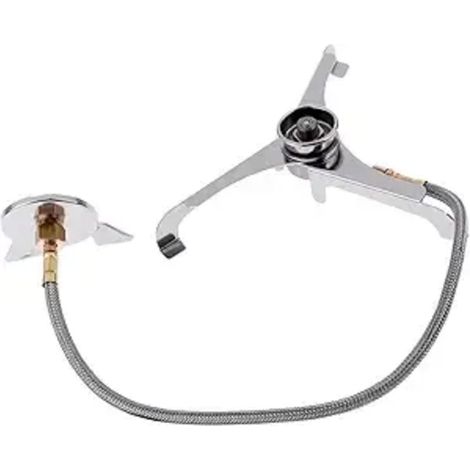 Adaptateur pour bouteille de gaz, adaptateur de gaz mini long pour le camping et la randonnée (1/4)