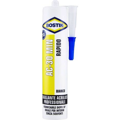12 x BOSTIK SIGILLANTE AC-30 MIN 300 ML CARTUCCIA