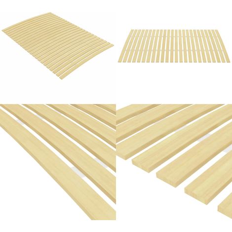 Sommier à lattes avec 24 lattes 120x200 cm - Sommier À Lattes - Lit Plateforme - Lit Double - Cadre De Lit - Sommier Pliable - Home & Living (1/5)