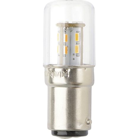 TRU COMPONENTS TC-13776164 LED-Signalleuchte Gelb   BA15d 12 V/DC, 24 V/DC     200 lm