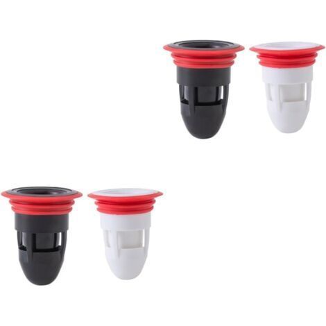 Ensemble de 2 pièces de noyau de drain de sol, noyau d'égout de salle de bain désodorisant, noyau de drain de sol, noyau en silicone, noyau anti-blocage de drain de sol, 2 pièces 2 (1/5)