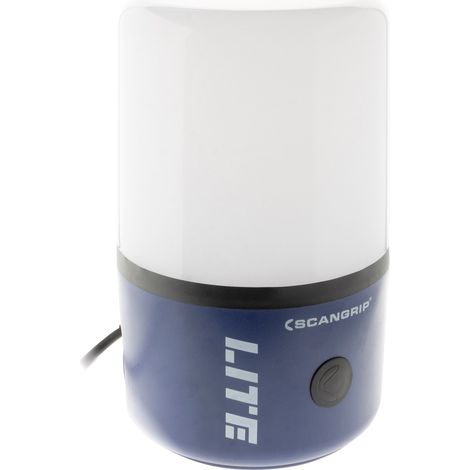 Projecteur de travail 360° LED 6000lm – Indice de protection IP54 – Résistance aux chocs IK07 – Alimentation 230V avec prise – Scangrip