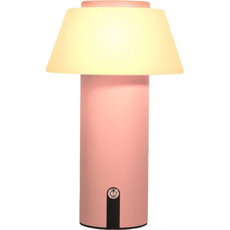 Ecvivk Lampada Tavolo Power Bank Wireless Dimmerabile LED Rosa (1/5)