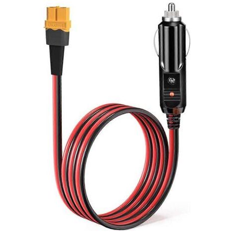 Câble de charge allume-cigare vers XT60 12V 24V pour--