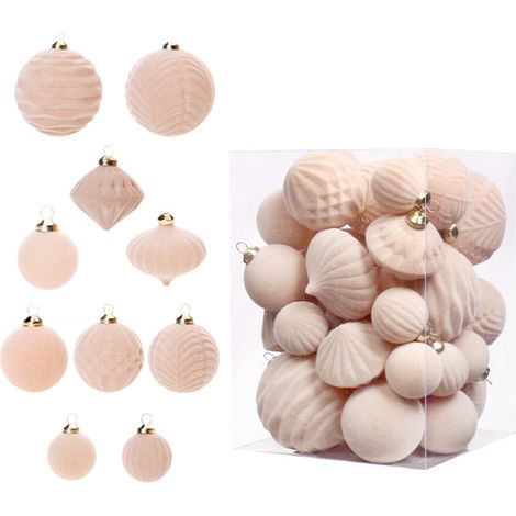 Bolas de flocado para festivales, 35 unidades, - White Bee (1/2)