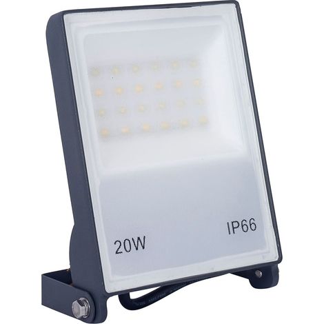 Forlight - Proyector Avand 170x140mm Aluminio, Cristal Gris urbano, Transparente (1/2)