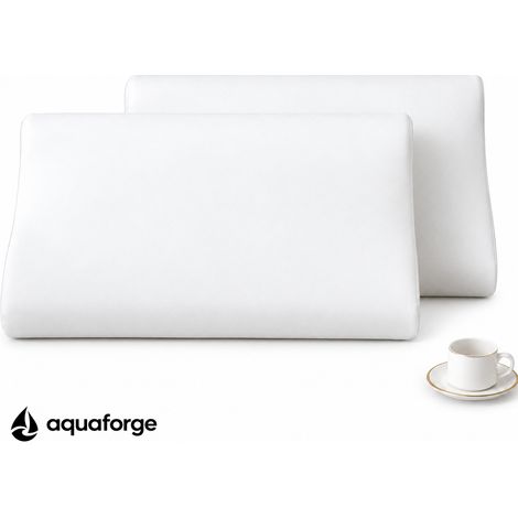 Almofada Cervical Ergonómica Espuma Viscoelástica Respirável 30 x 50 cm (1/5)