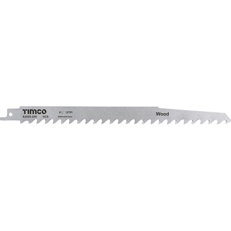 TIMCO Reciprocating Saw Blades Wood Cutting High Carbon Steel - S1542K