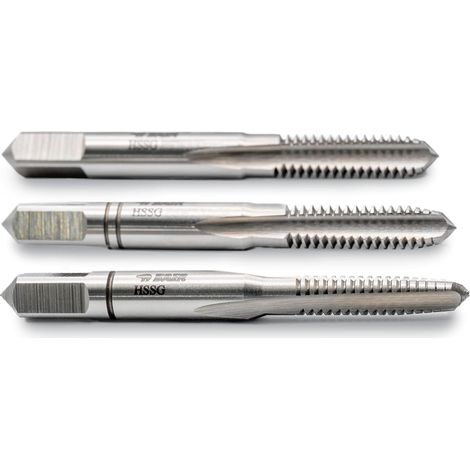 30 machos de roscar manuales M 5 x 0,8 mm (1/5)