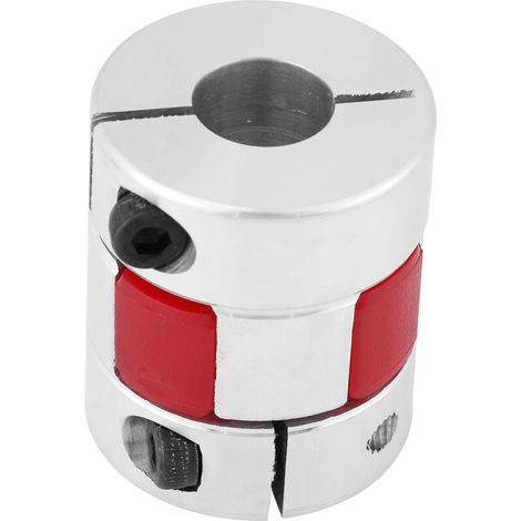 Accouplement rigide en aluminium D25 L30 pour arbres 10-12mm - Pièce de rechange mécanique