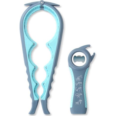 KZQ Silikon-Topflappenhalter, Silikon-Topflappengriff, Topflappen mit Griff, für Gusseisen, Auflaufformen, Metallbratpfannen, Bratpfannen, Grills, 2er-Pack (1/4)