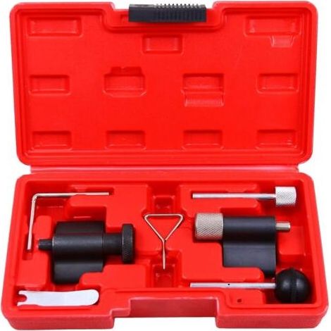 1-teiliges Einstellwerkzeug, Motor-Einstellwerkzeug, passend für VW 1.2, 1.4, 1.6, 1.9, 2.0 TDI SDI, Nockenwellenwerkzeuge mit Werkzeugkasten FLITI (1/4)