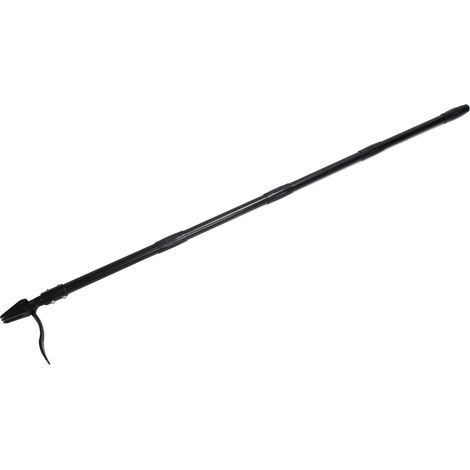 Désherbeur manuel vertical avec long manche ergonomique et réglable, 4 sections, 163 cm / 64,2 pouces. Élimine facilement les mauvaises herbes. (1/5)