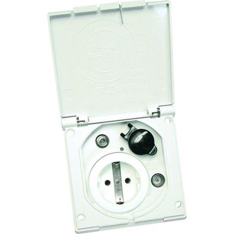Regleta exterior para TV antena 12/220V