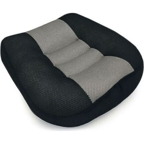 Coussin de siège rehausseur de voiture très confortable. coussin de test de conduite épaississant accru avec poignées hauteur en maille respirante
