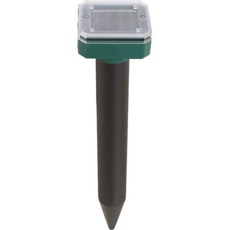 Taschenlampe, Ultraschall-Solar-Rattenabwehrgerät, IP65 wasserdichtes Solar-Abwehrgerät für den Außenbereich gegen Wühlmäuse und Schlangen zur Schädlingsbekämpfung im Garten (4er-Pack) (1/4)