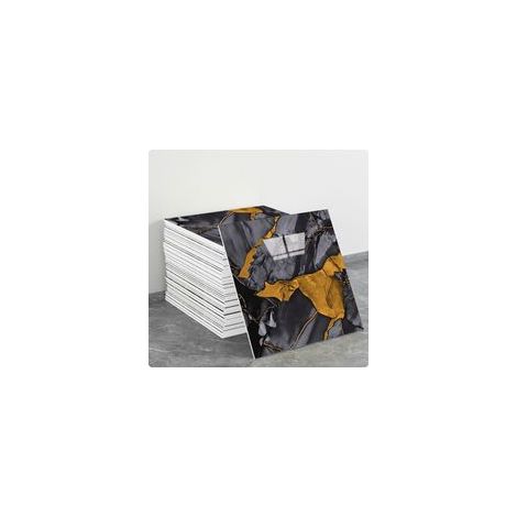 (10 pezzi, 30×30 cm, Q052) Adesivi murali autoadesivi per piastrelle, effetto marmo, decorazione murale, materiale PET, adatti per cucine, bagni, caminetti e lavanderie. - Crezuo