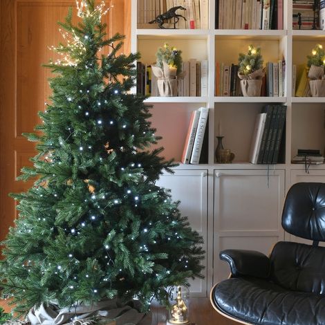 Guirlande lumineuse de Noël connectable LED blanc pur 20 m (1/4)